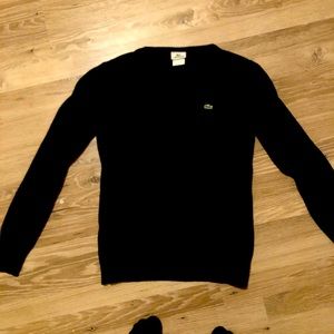 Lacoste black sweater